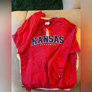 Kansas Jayhawks Champion brand – Size Large – New